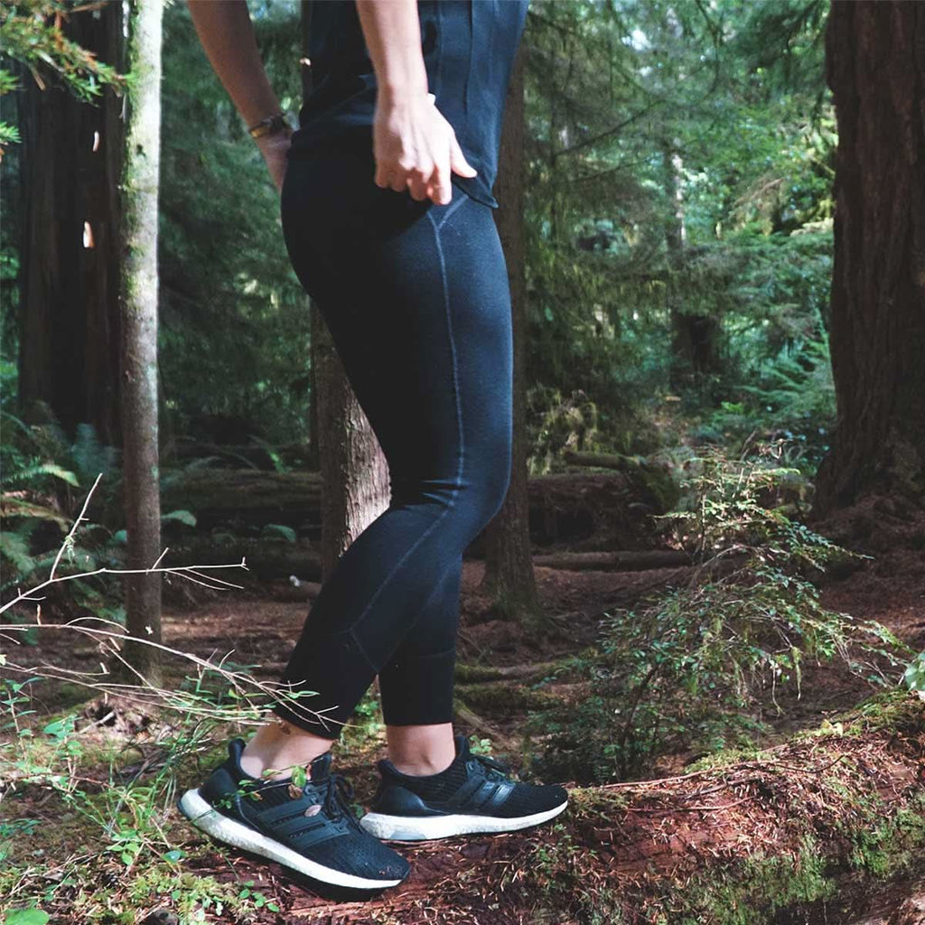 Women's Heavyweight Wool Leggings Thermal Base Layer Bottom - 100% Merino Wool