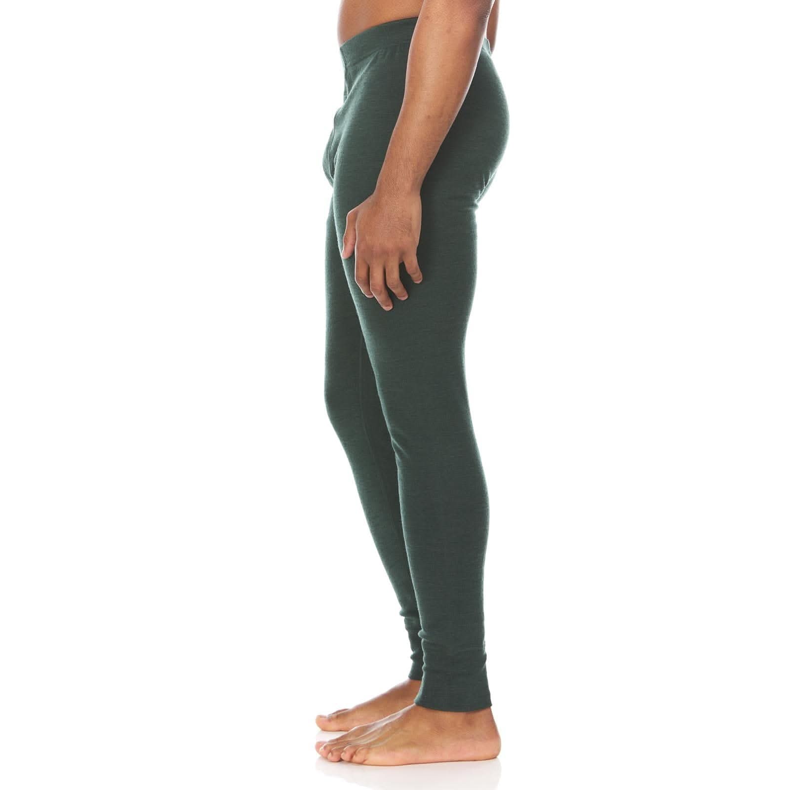 Midweight Men's Wool Bottom Thermal Base Layer -  100% Merino Wool