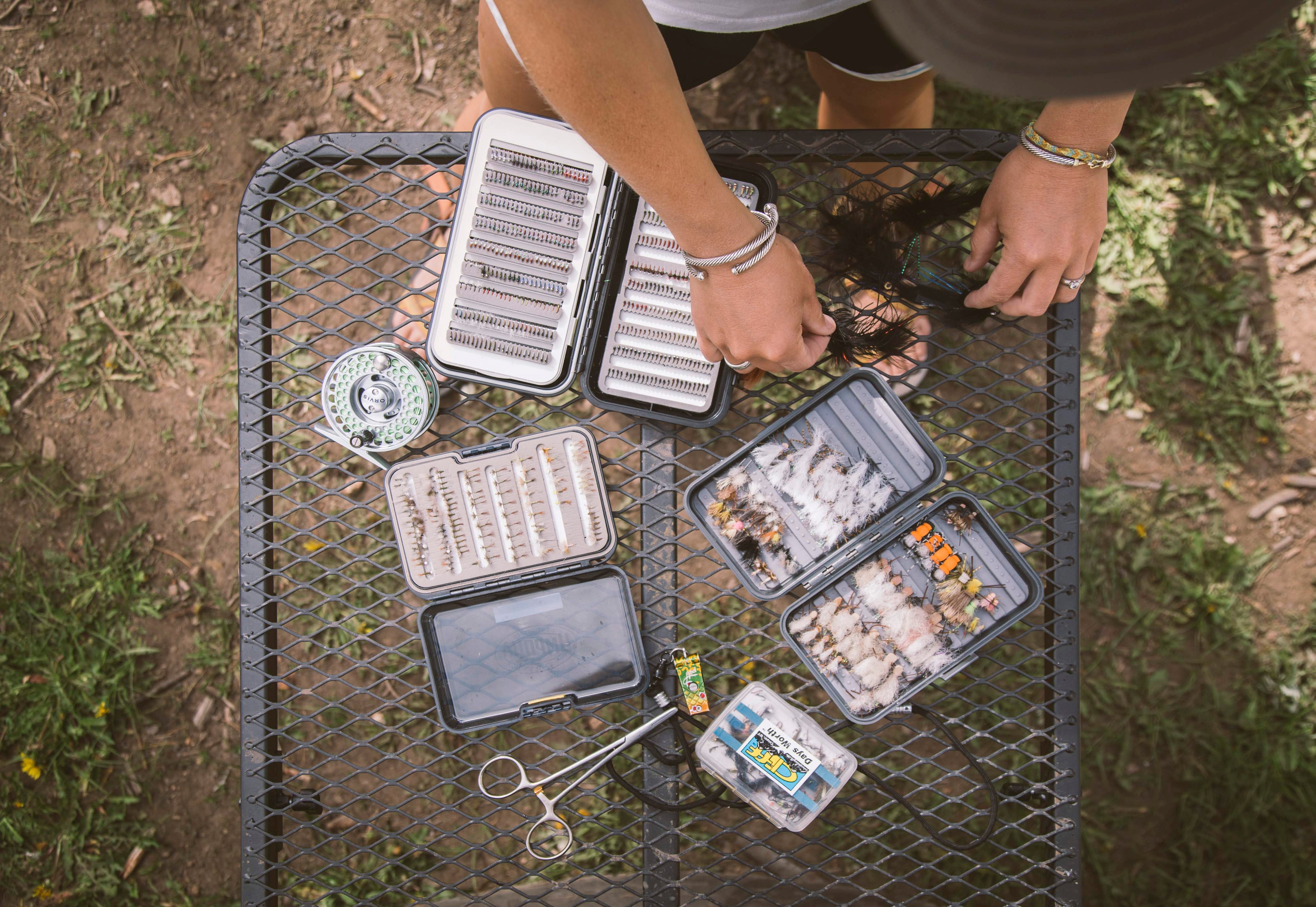 Medium Steel Camping Tire Table